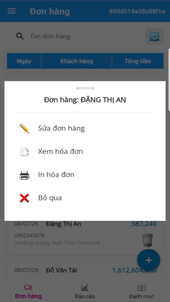 GoShop - Màn hình 2